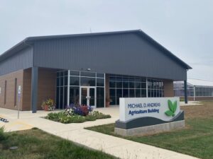 Michael D Anadreas Agriculture Building - which is the home of the Spring Plant Sale